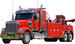 Heavy wrecker truck with an Indiana DOT number, IN DOT number, DOT number, USDOT number, US DOT number